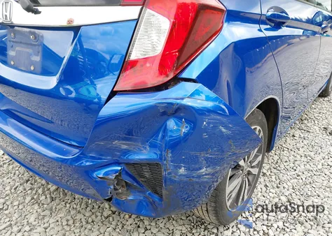 2017 Honda Fit Ex из США, поврежденный, VIN JHMGK5H76HS008352